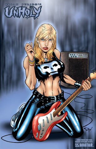 Unholy (2004 Avatar) Preview Rock 'n Roll by Adrian Lithograph