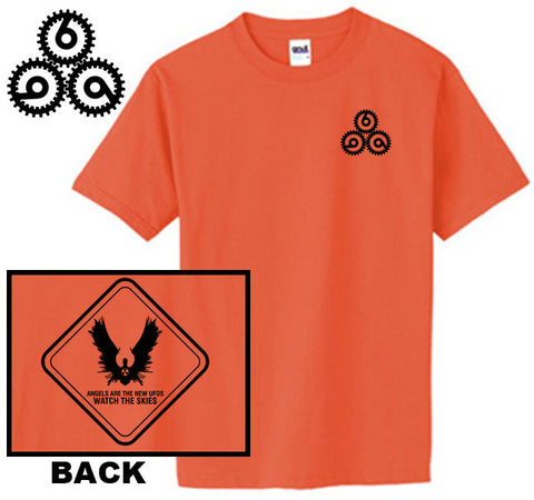 Doktor Sleepless Angel Warning Sign & Grinder T-Shirt - Size XXL