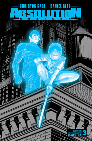 ABSOLUTION: RUBICON #3 ELECTRIC BLUE ORDER INCV COVER