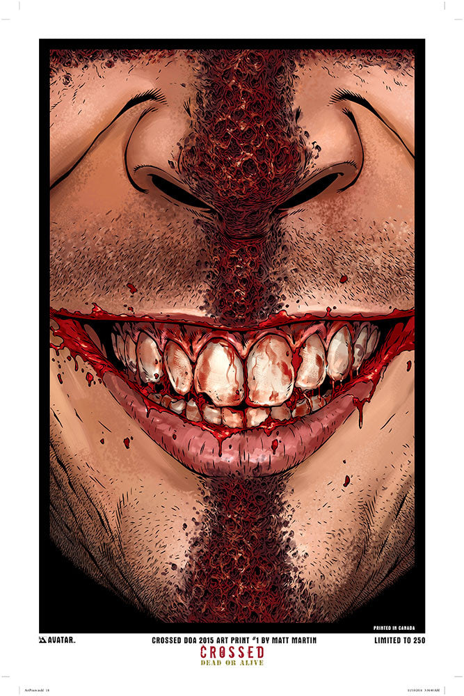 CROSSED: DEAD OR ALIVE Art Print #1