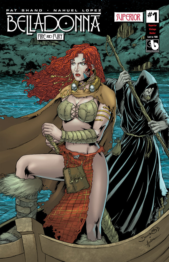 BELLADONNA: FIRE & FURY #1 SUPERIOR - Vintage Raider