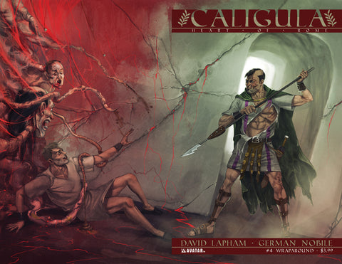 CALIGULA: HEART OF ROME #4 WRAPAROUND COVER