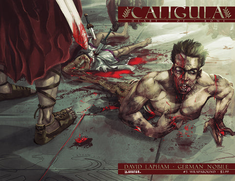 CALIGULA: HEART OF ROME #5 WRAPAROUND COVER