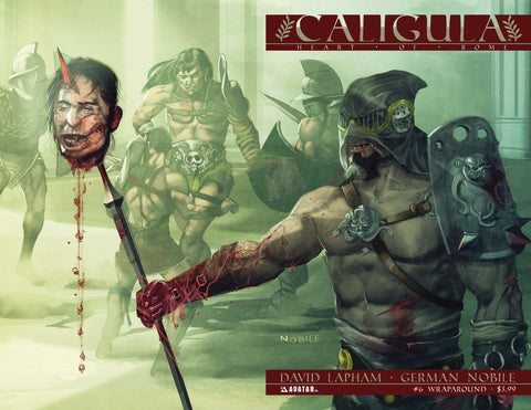 CALIGULA: HEART OF ROME #6 WRAPAROUND COVER