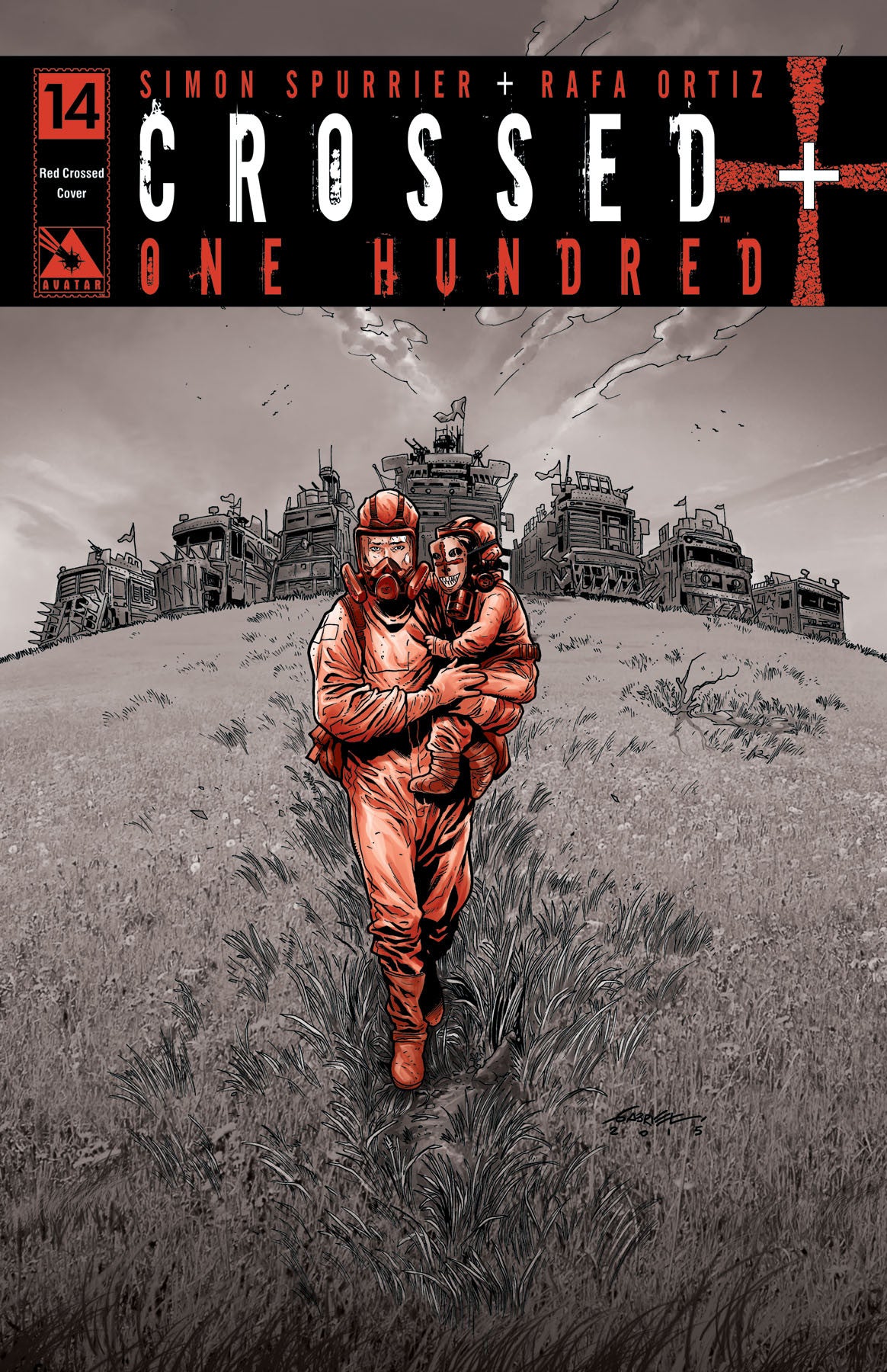 CROSSED +100 #14 Red Crossed - Comic Cavalcade