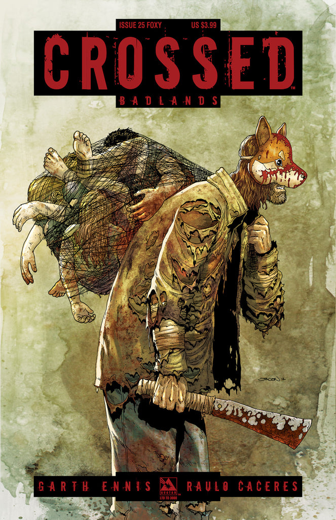 CROSSED: BADLANDS #25 Foxy - Comic Cavalcade CROSSED: BADLANDS #25 Foxy - Comic Cavalcade