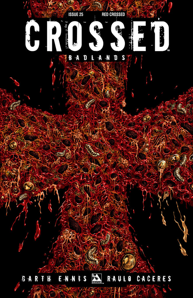 CROSSED: BADLANDS #25 Red Crossed - Comic Cavalcade CROSSED: BADLANDS #25 Red Crossed - Comic Cavalcade