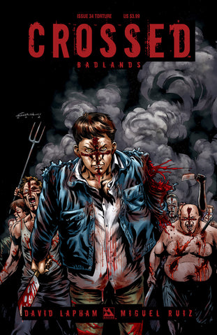 CROSSED: BADLANDS #34 TORTURE COVER