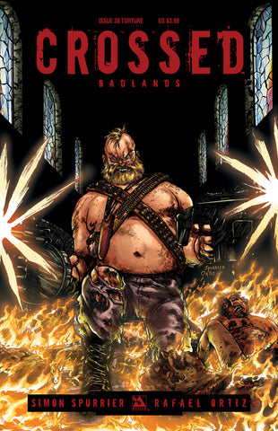 CROSSED: BADLANDS #38 TORTURE COVER