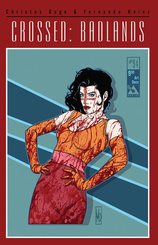 CROSSED: BADLANDS #94 Art Deco
