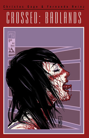 CROSSED: BADLANDS #95 Art Deco