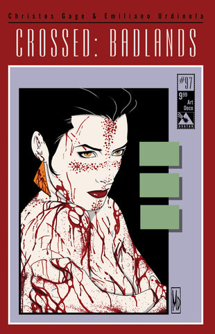CROSSED: BADLANDS #97 Art Deco