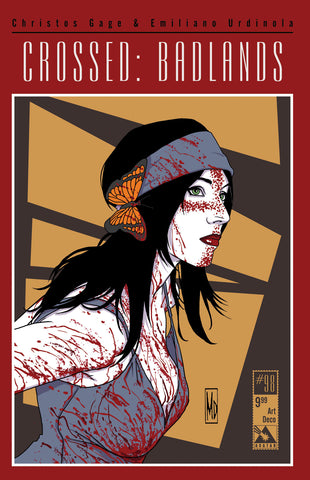 CROSSED: BADLANDS #98 Art Deco