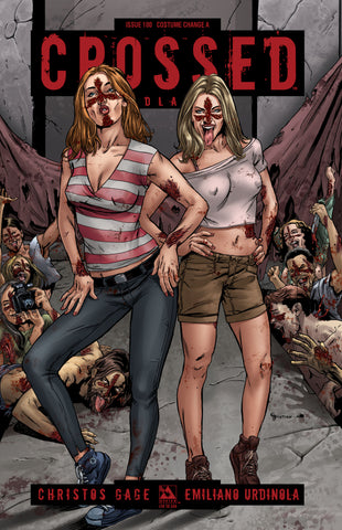 CROSSED: BADLANDS #100 Costume Change A