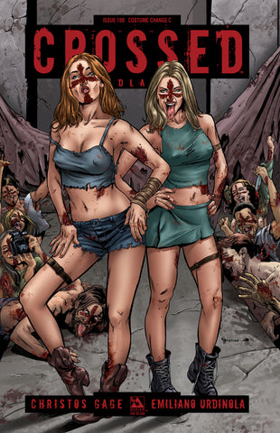 CROSSED: BADLANDS #100 Costume Change C