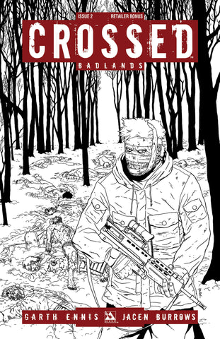 CROSSED: BADLANDS #2 RETAILER BONUS ORDER INCV CVR