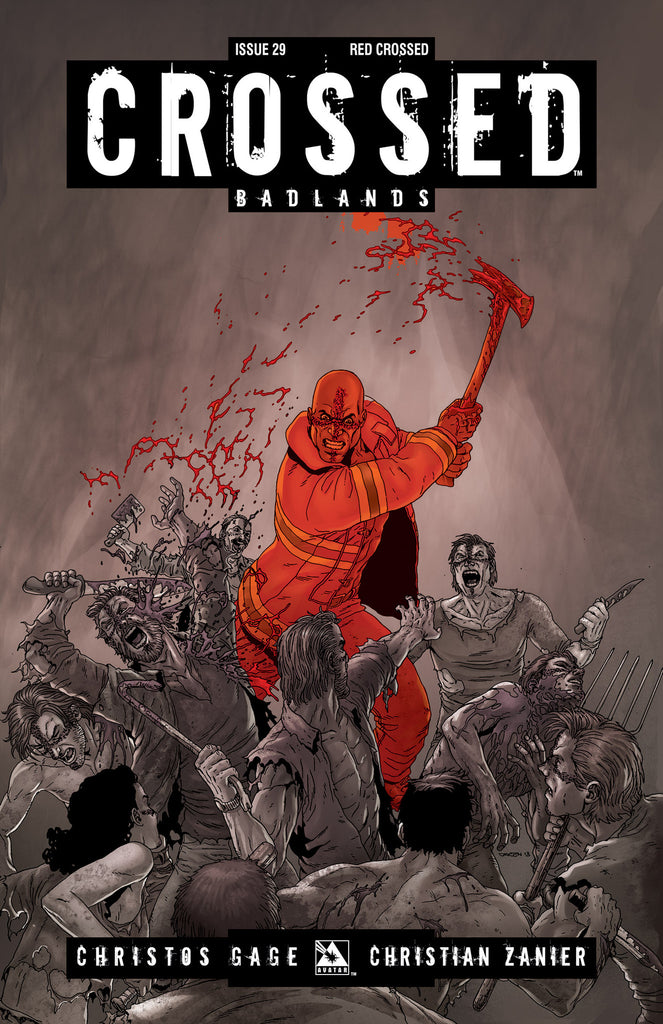 CROSSED: BADLANDS #29 Red Crossed - Comic Cavalcade CROSSED: BADLANDS #29 Red Crossed - Comic Cavalcade