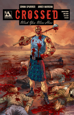 CROSSED: Wish You Were Here Ashcan Gore Cvr