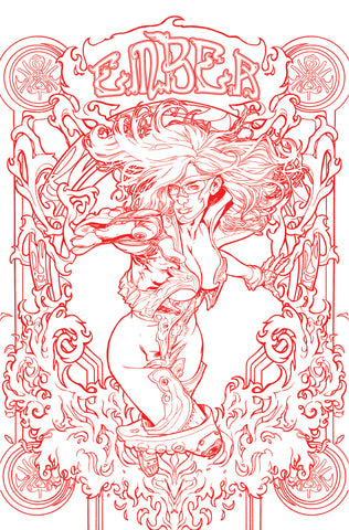 EMBER #0 Beautified - Red Hot Leather