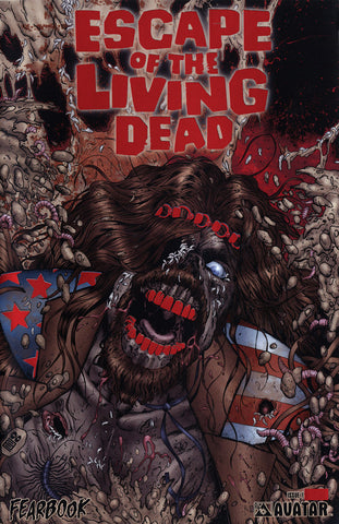 ESCAPE OF THE LIVING DEAD Fearbook #1 Blood Red Foil