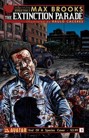 EXTINCTION PARADE #3 END OF A SPECIES COVER