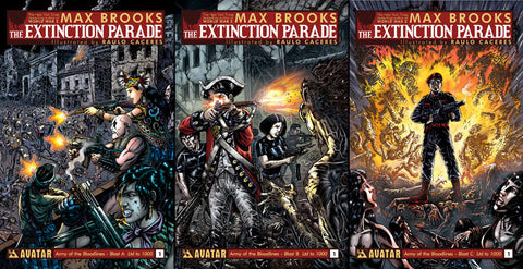 EXTINCTION PARADE #1 ARMY OF BLOODLINES BLAST 3 BOOK SET