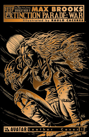 EXTINCTION PARADE: WAR #1 Gold Foil Leather
