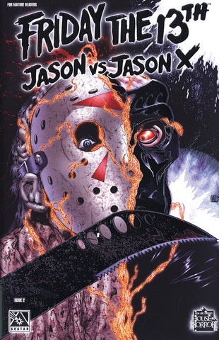 FRIDAY THE 13TH: Jason vs Jason X #2 Platinum Foil