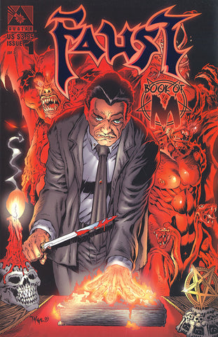 Faust: Book of M 1 Royal Blue