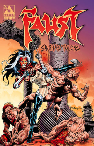 Faust: Singha's Talons Preview book