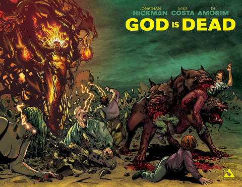 GOD IS DEAD #6 CARNAGE WRAPAROUND COVER