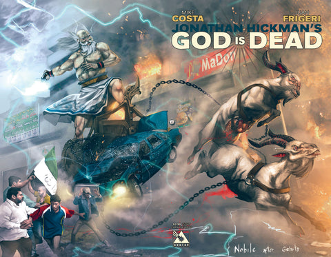 GOD IS DEAD #8 CARNAGE WRAPAROUND COVER