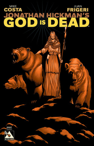 GOD IS DEAD #8 GILDED RETAILER ORDER INCENTIVE COVER