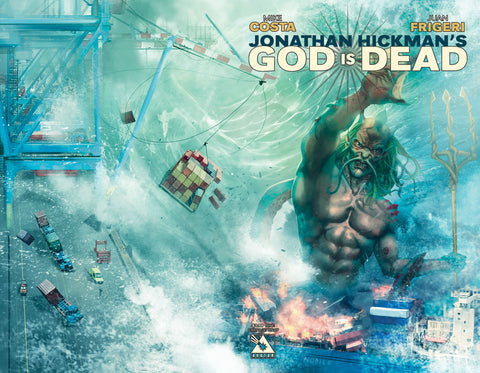 GOD IS DEAD #9 CARNAGE WRAPAROUND COVER