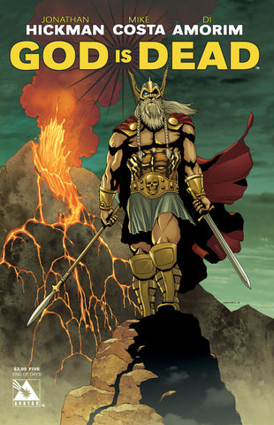 GOD IS DEAD #5 END OF DAYS COVER