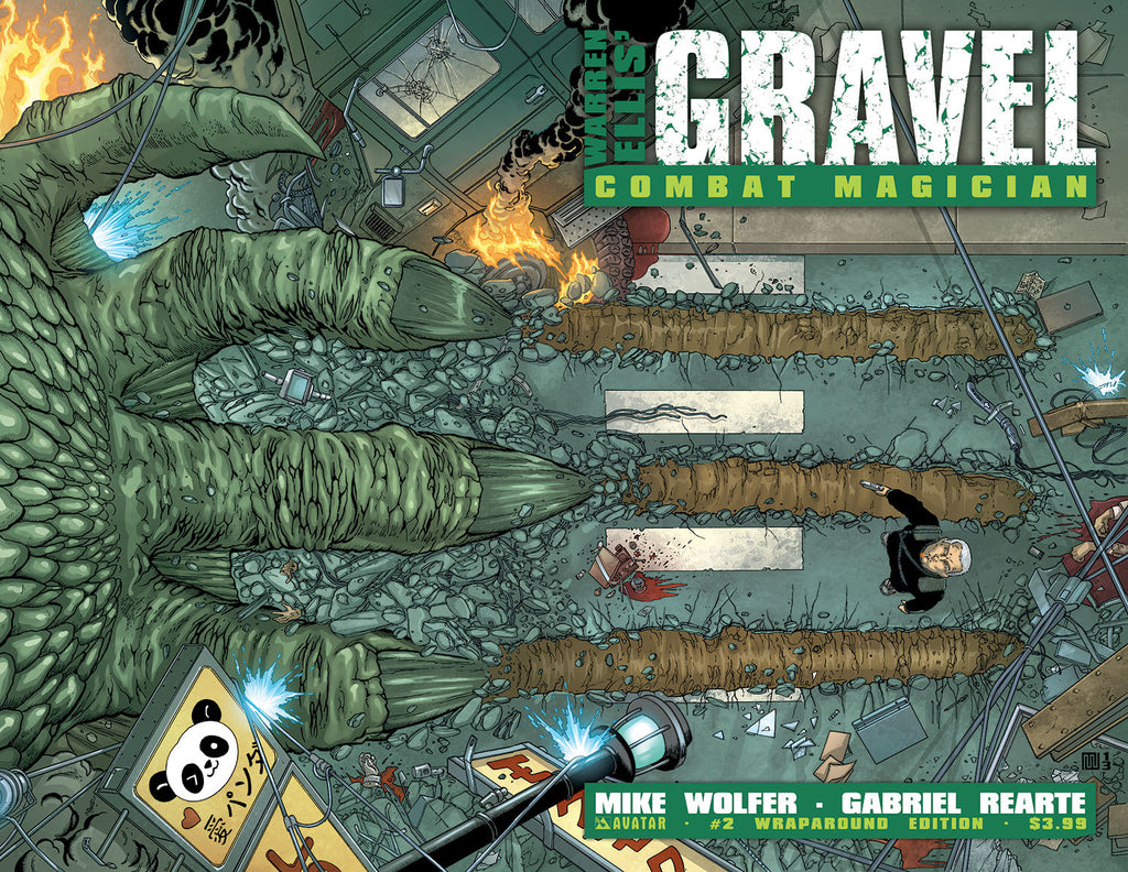 GRAVEL: COMBAT MAGICIAN #2 WRAPAROUND COVER