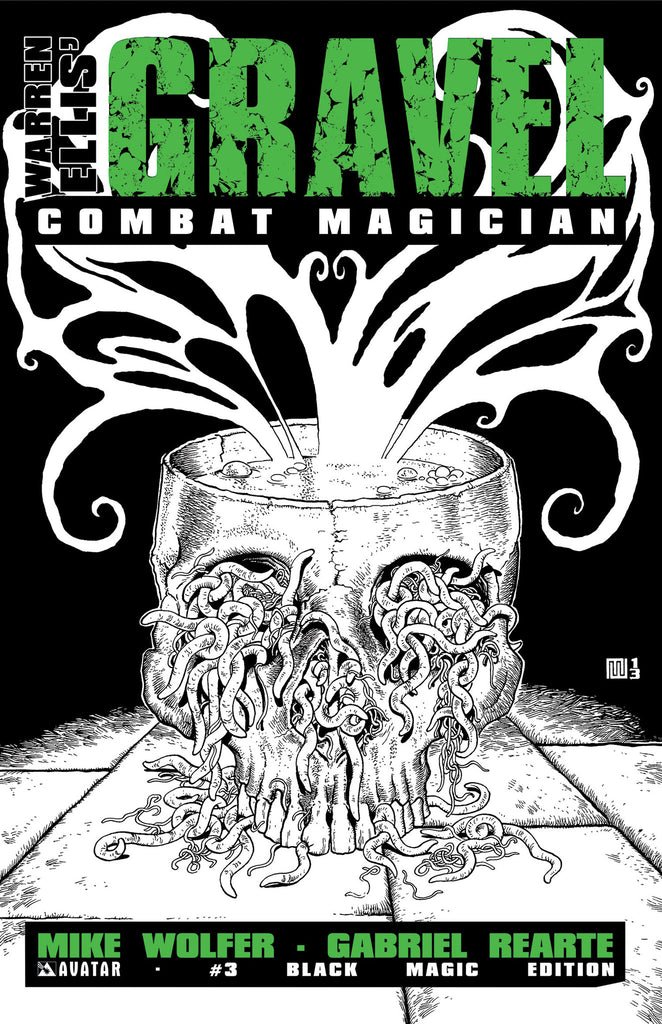 GRAVEL: COMBAT MAGICIAN #3 Black Magic