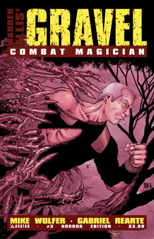 GRAVEL: COMBAT MAGICIAN #3 Horror