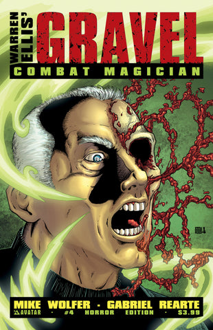 GRAVEL: COMBAT MAGICIAN #4 Horror