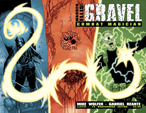 GRAVEL: COMBAT MAGICIAN #4 Wraparound