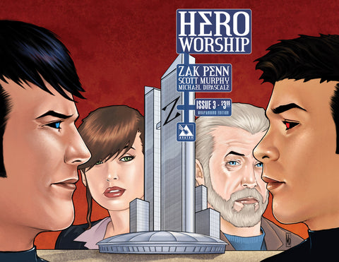 HERO WORSHIP #3 WRAPAROUND COVER