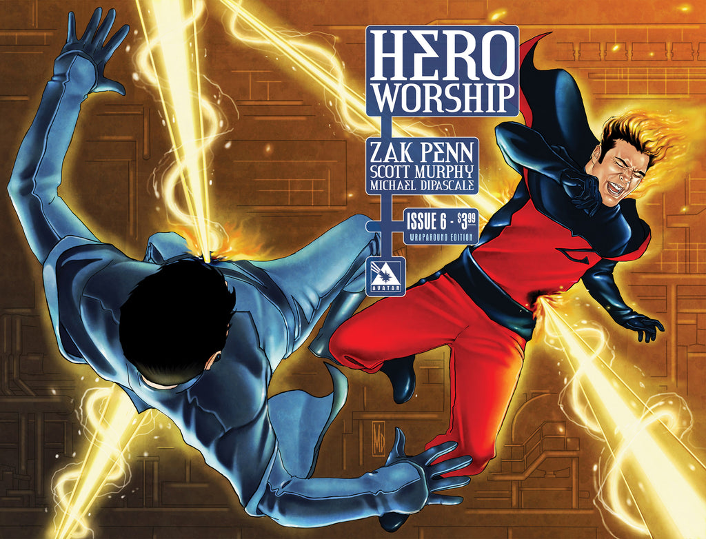HERO WORSHIP #6 WRAPAROUND COVER