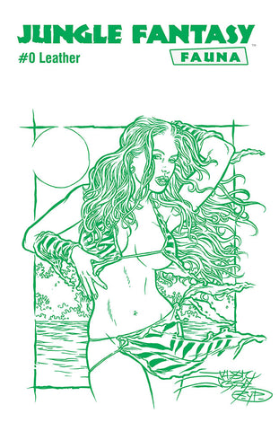 JUNGLE FANTASY: FAUNA #0 Jungle Green Leather