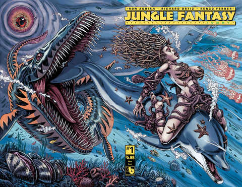 JUNGLE FANTASY: IVORY #1 Wraparound