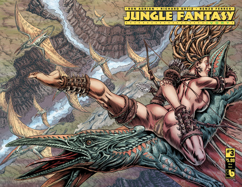JUNGLE FANTASY: IVORY #3 Wraparound