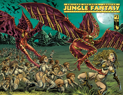 JUNGLE FANTASY: IVORY #7 Wraparound