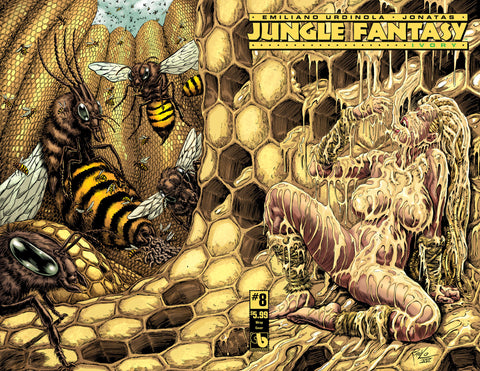 JUNGLE FANTASY: IVORY #8 Wraparound