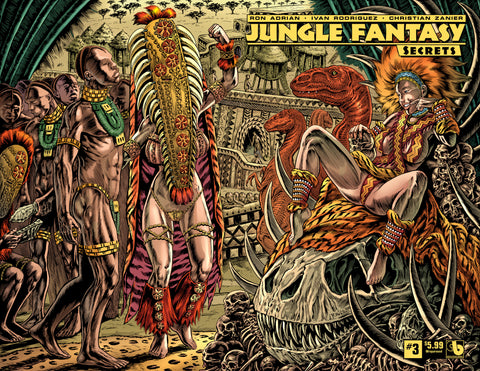 JUNGLE FANTASY: SECRETS #3 Wraparound