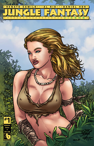 JUNGLE FANTASY: VIXENS #1 KS Century - cover B