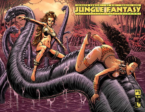 JUNGLE FANTASY: VIXENS #1 Wraparound